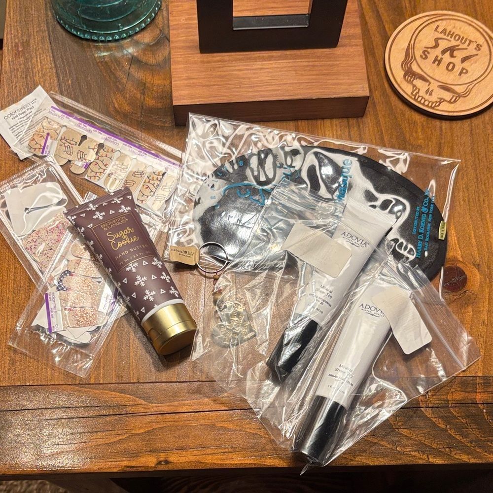 Mineral Sheer Tint Skincare and nail misc bundle